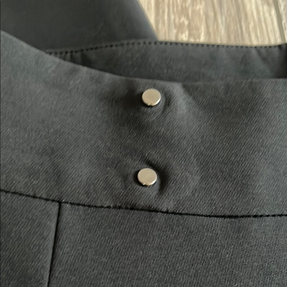 ADAY Black Wide Leg Dress Pants with Pleats - Picture 5 of 16